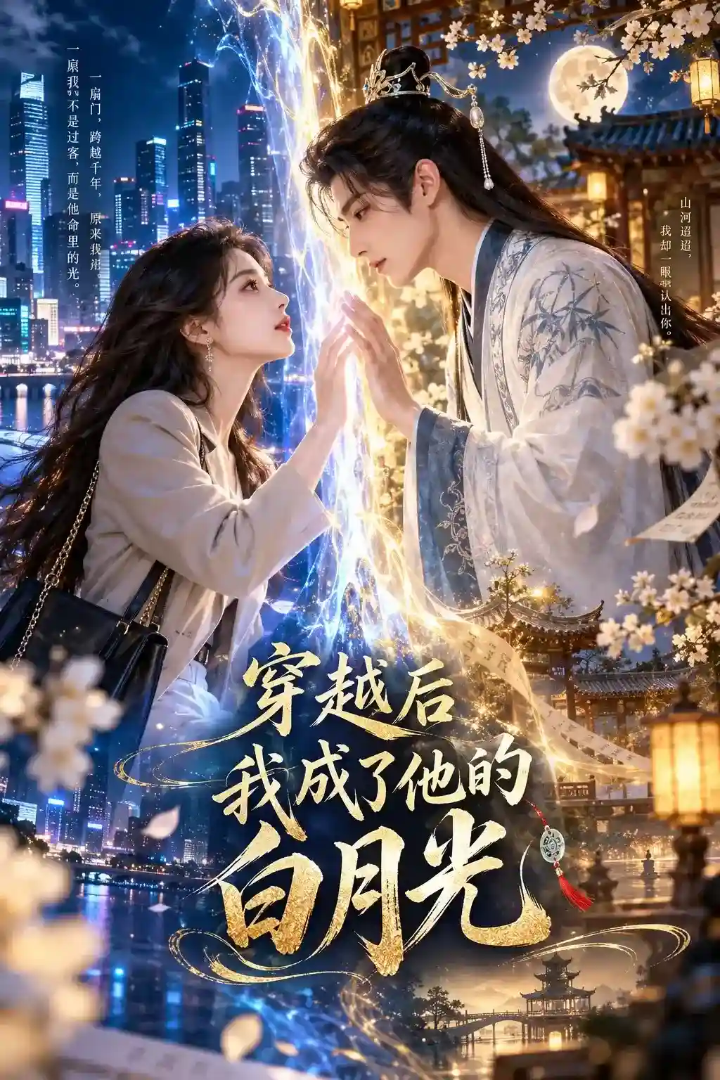 穿越后，我成了他的白月光短剧封面